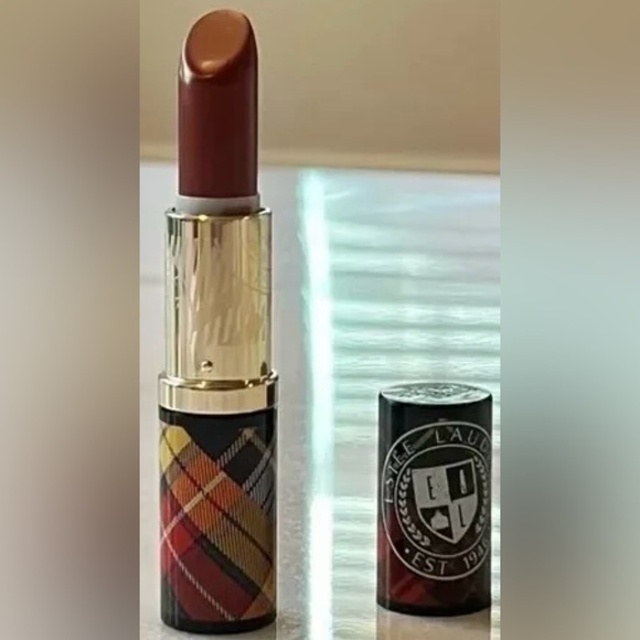 Estee Lauder Other - RESERVED 3MMOM Estée Lauder LE Lipstick Statement Maker Plaid Case Full Size NEW